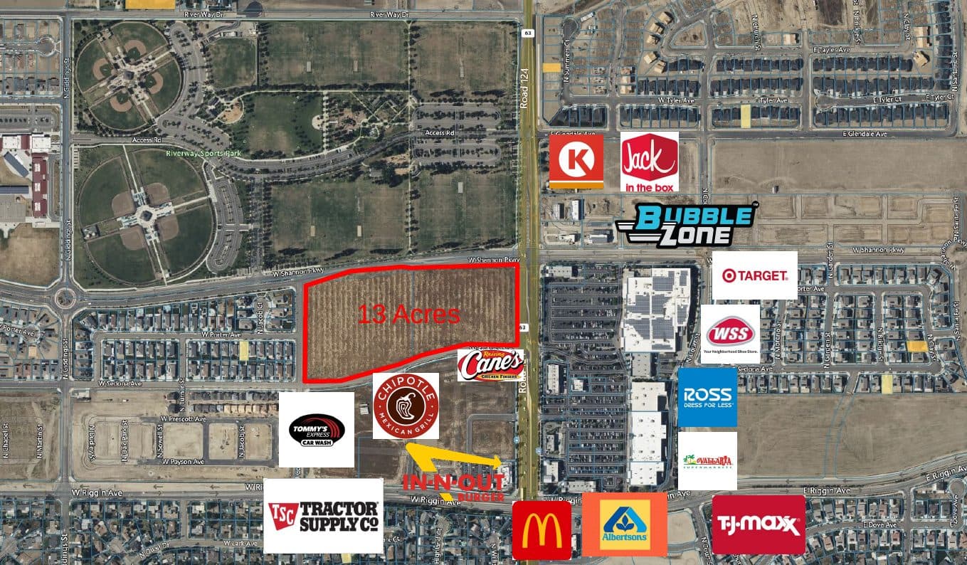 Visalia — 13 Acres